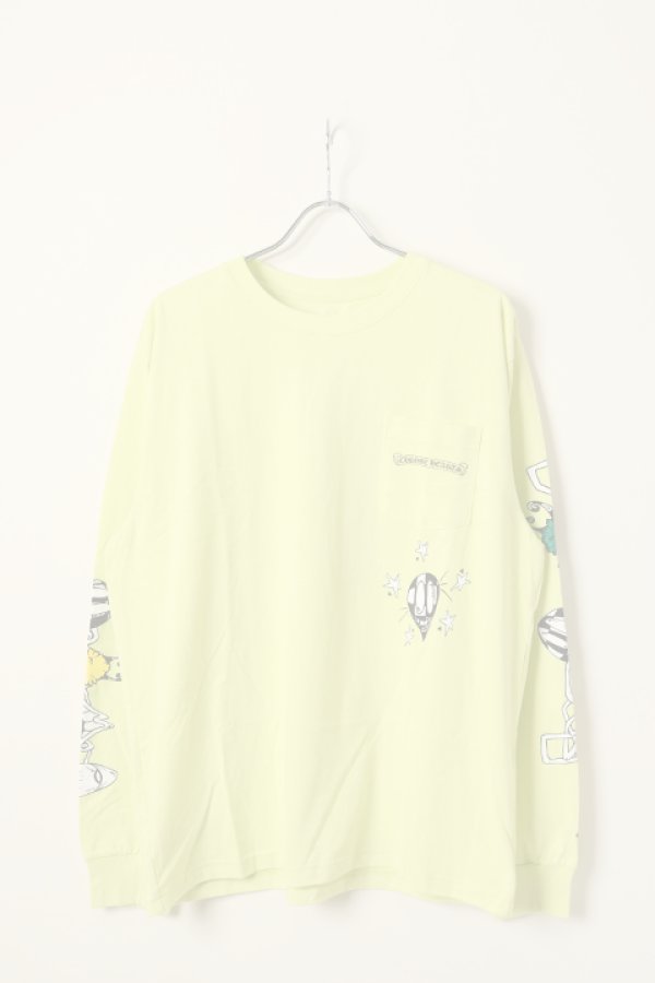 画像4:   CHROME HEARTS クロムハーツ ロングスリーブTシャツ {-BCS}  :CH-202306-02-YGN  (4)