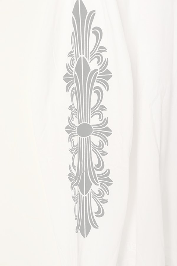画像8:   CHROME HEARTS クロムハーツ ロングスリーブTシャツ {-BCS}  :CH-202306-03-WHT  (8)