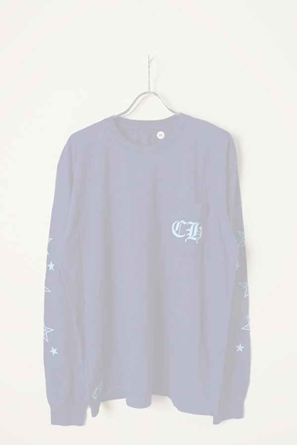 画像4:   CHROME HEARTS クロムハーツ ロングスリーブTシャツ {-BCS}  :CH-202306-04-BLU-XL  (4)