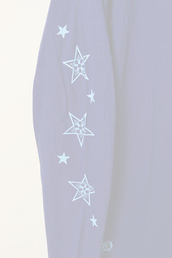 画像8:   CHROME HEARTS クロムハーツ ロングスリーブTシャツ {-BCS}  :CH-202306-04-BLU-XL  (8)