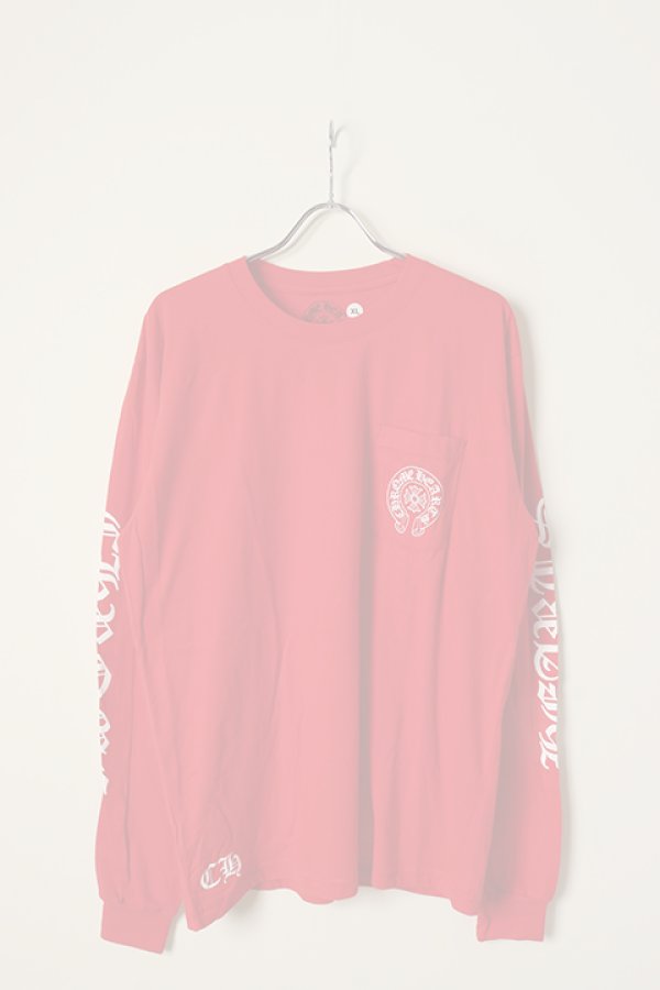 画像3:   CHROME HEARTS クロムハーツ ロングスリーブTシャツ {-BCS}  :CH-202306-05-RED-XL  (3)