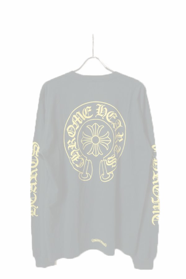 画像1:   CHROME HEARTS クロムハーツ ロングスリーブTシャツ {-BCS}  :CH-202306-06-DGRN-XL  (1)