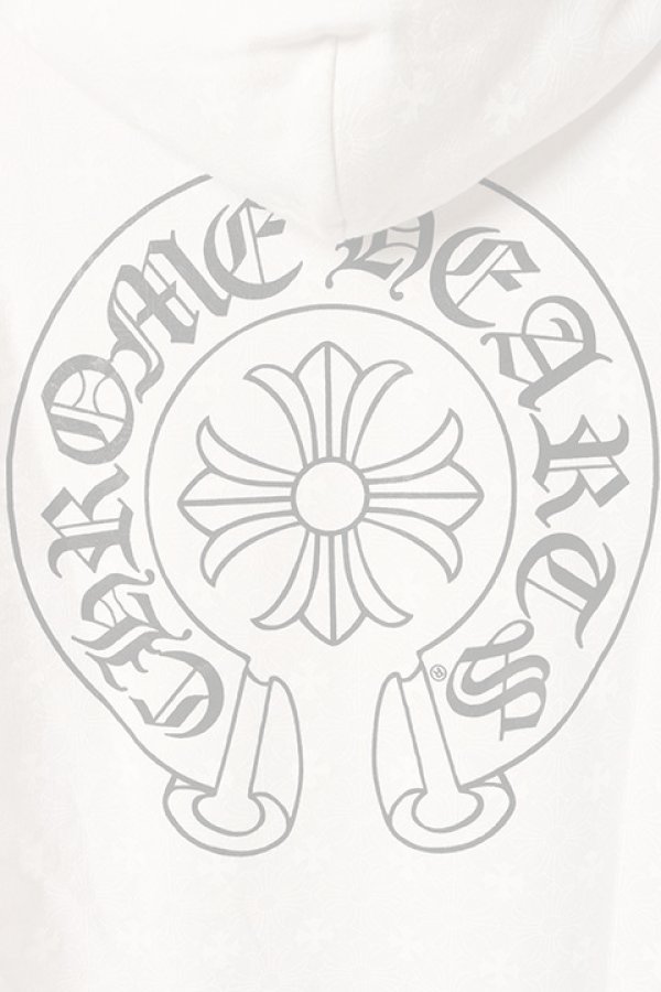 画像2:   CHROME HEARTS クロムハーツ パーカー {-BCS}  :CH-202306-11-WHT  (2)