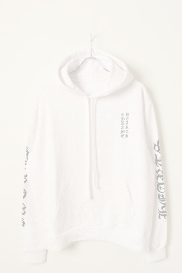 画像4:   CHROME HEARTS クロムハーツ パーカー {-BCS}  :CH-202306-11-WHT  (4)