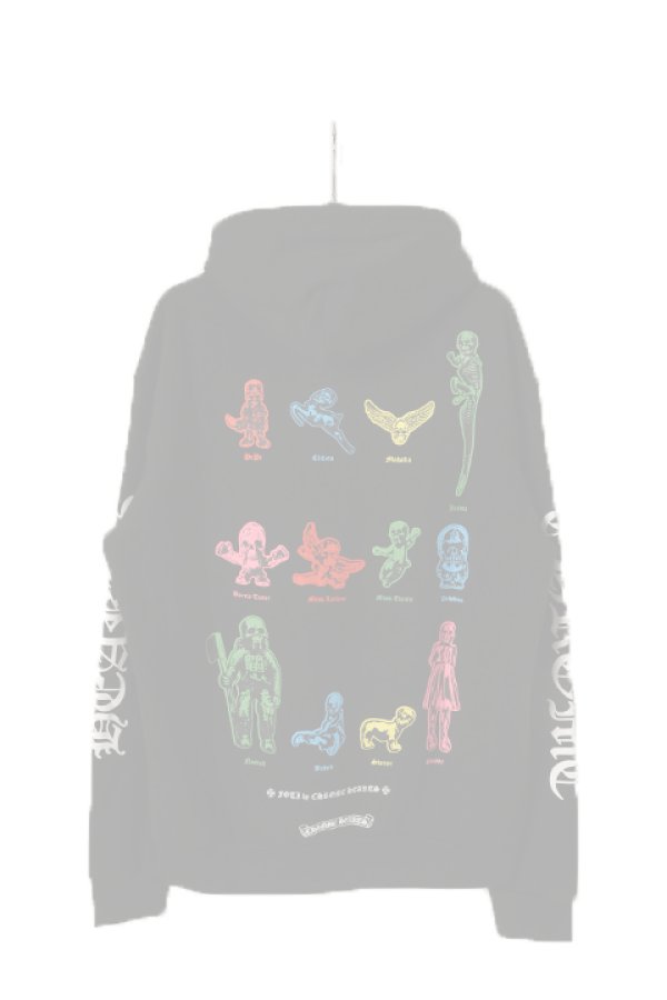画像1:   CHROME HEARTS クロムハーツ パーカー {-BCS}  :CH-202306-13-BLK-M  (1)