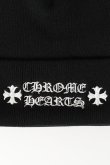 画像3: {SOLD}CHROME HEARTS クロムハーツ Watch Cap Black{-BBS} (3)