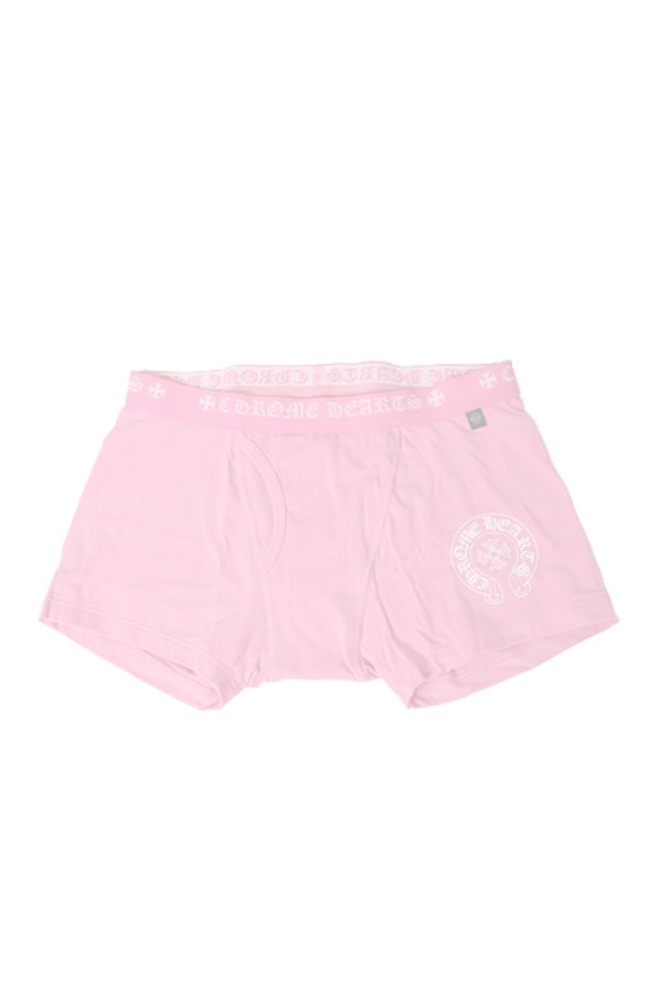 画像1:  {SOLD} CHROME HEARTS クロムハーツ BOXER BRIEF - SHORTS {-BCS}  :CH1300P-PNK  (1)