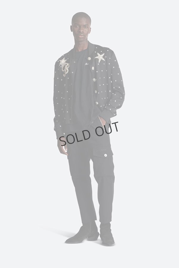BALMAIN チェンティテルエッシトゥエッシニットシャケット H110524250-6_2d74bb89-6852-