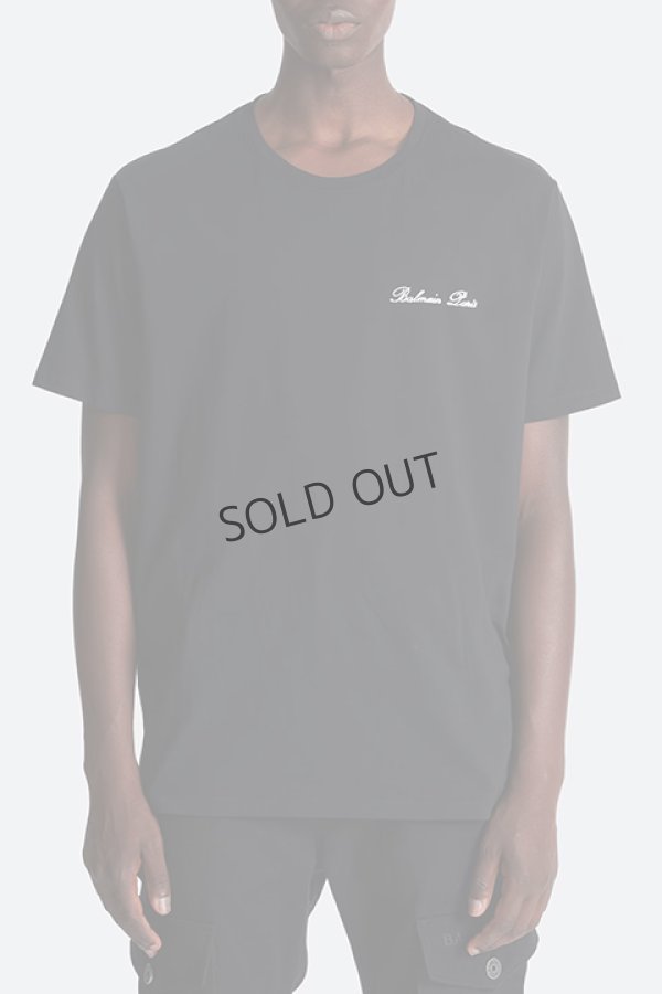 画像5: {SOLD}BALMAIN バルマン Balmain シグネチャー Tシャツ{-BDS} (5)