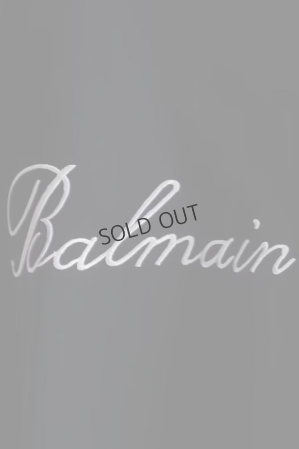 画像9: {SOLD}BALMAIN バルマン Balmain シグネチャー Tシャツ{-BDS} (9)