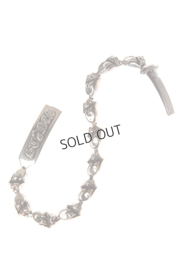 画像3: {SOLD}CHROME HEARTS×The Rolling Stones クロムハーツ×ローリング・ストーンズ 2002 STERLING LIP&TONGUE(リップ&タン) BRACELET{CH-201706-03-SLV-AGS} (3)