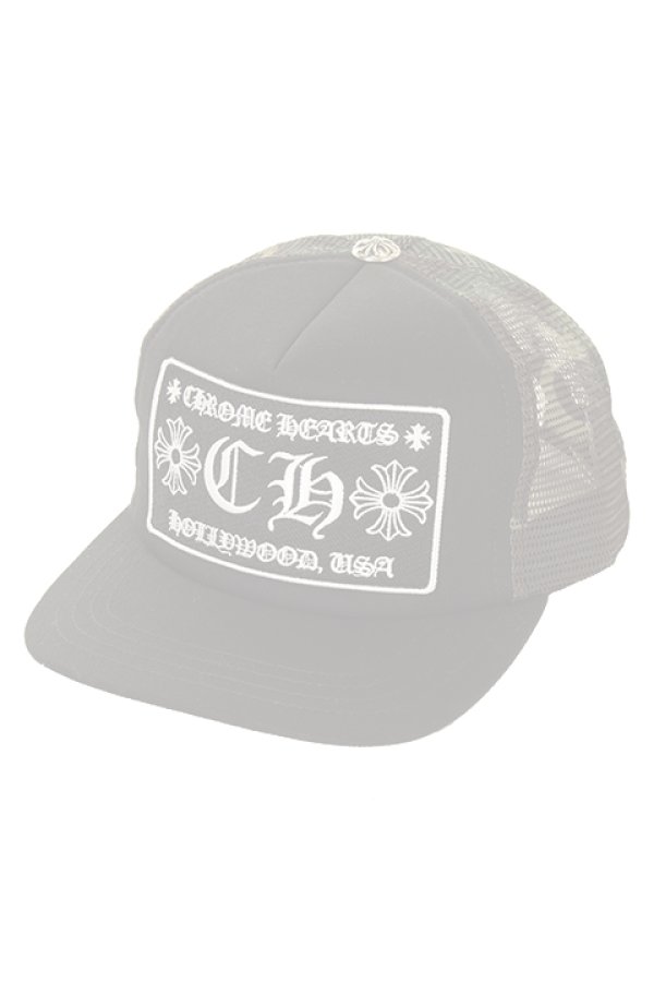 画像1:   CHROME HEARTS クロムハーツ "CH" HOLLYWOOD, USA CAP {CH-201706-05-BLK-AGS}  :CH20170605-BLK-OS  (1)