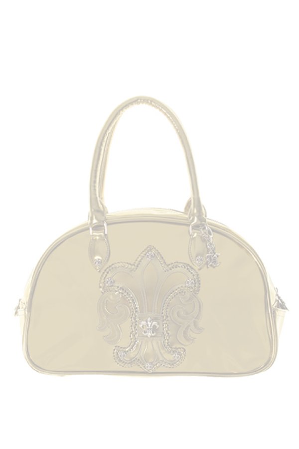 画像1:   CHROME HEARTS クロムハーツ BS FLARE(BSフレア) BOSTON BAG {CH-201706-08-GLD-AGS}  :CH20170608-GLD-F  (1)
