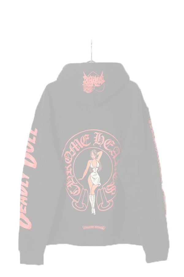 画像1:   CHROME HEARTS クロムハーツ DEADLY DOLL パーカー {-BCS}  :CH202303-01  (1)
