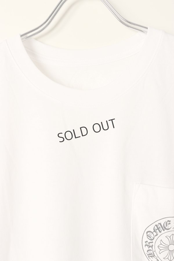 画像2: {SOLD}CHROME HEARTS クロムハーツ クルーネックショートスリーブTシャツ{408129111WHT***763-BCA} (2)