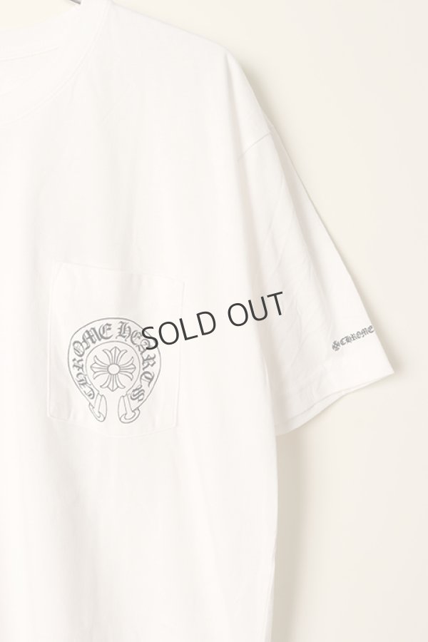 画像3: {SOLD}CHROME HEARTS クロムハーツ クルーネックショートスリーブTシャツ{408129111WHT***763-BCA} (3)
