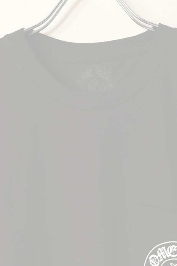 画像2:   CHROME HEARTS クロムハーツ クルーネックショートスリーブTシャツ {408129111BLK***762-BCA}  :CH202309-02-BLK  (2)