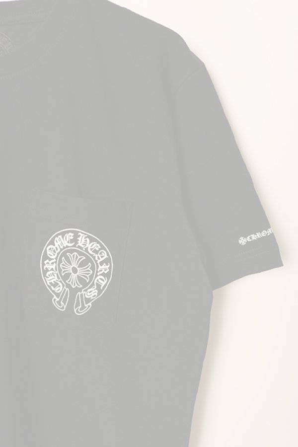 画像3:   CHROME HEARTS クロムハーツ クルーネックショートスリーブTシャツ {408129111BLK***762-BCA}  :CH202309-02-BLK  (3)