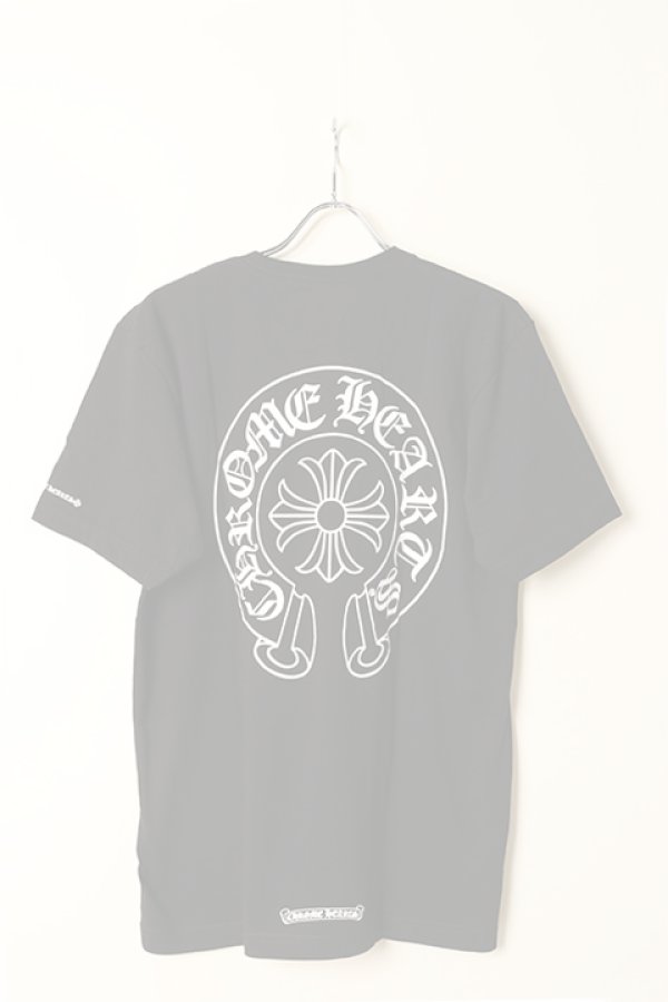 画像4:   CHROME HEARTS クロムハーツ クルーネックショートスリーブTシャツ {408129111BLK***762-BCA}  :CH202309-02-BLK  (4)