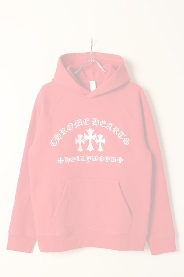 画像1:   CHROME HEARTS クロムハーツ パーカー {417196164I2R***665-BCA}  :CH202309-06-RED  (1)