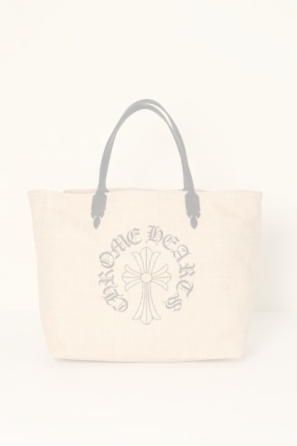 画像1:  {SOLD} CHROME HEARTS クロムハーツ ラージビーチバッグ CHホースシュー {-BCA}  :CH202311-01-BEG-F  (1)