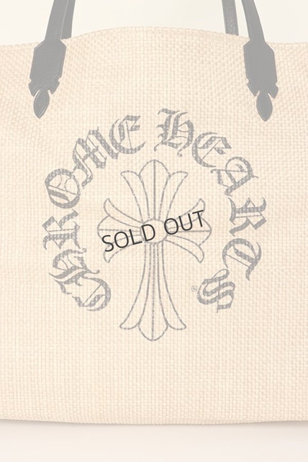 CHROME HEARTS CH CROSS LARGE BEACH BAG クロス ビーチ バッグ CHROME HEARTS クロムハーツ マルチ ロゴ ラージ ビーチバッグ