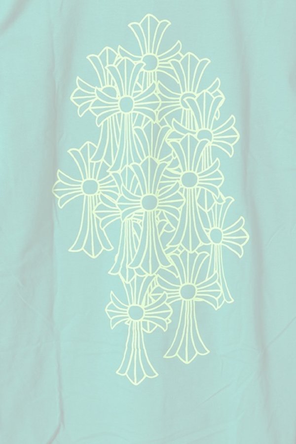 画像2:   CHROME HEARTS クロムハーツ セメタリークロス ロングスリーブTシャツ {-BCA}  :CH202312-01-GRN  (2)