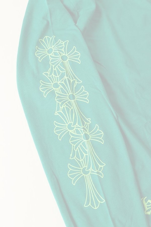 画像7:   CHROME HEARTS クロムハーツ セメタリークロス ロングスリーブTシャツ {-BCA}  :CH202312-01-GRN  (7)