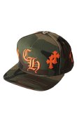 画像1: CHROME HEARTS クロムハーツ CAMO CAP{304177428E04SZ0312-BDS} (1)