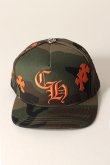 画像2: CHROME HEARTS クロムハーツ CAMO CAP{304177428E04SZ0312-BDS} (2)