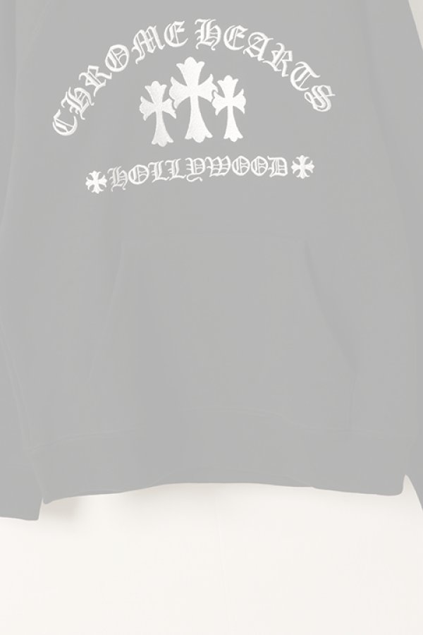 画像4:   CHROME HEARTS クロムハーツ パーカー {-BDS}  :CH202403-06-BLK-M  (4)