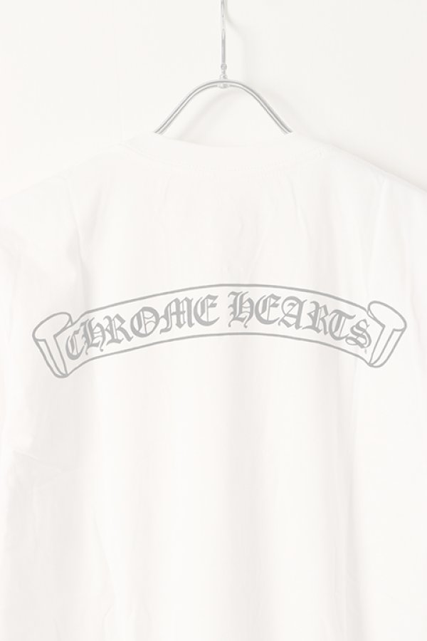 画像2:   CHROME HEARTS クロムハーツ ショートスリーブTシャツ {-BDS}  :CH202403-08-WHT  (2)