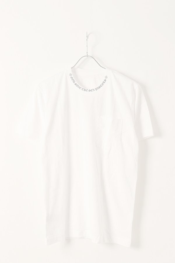画像4:   CHROME HEARTS クロムハーツ ショートスリーブTシャツ {-BDS}  :CH202403-08-WHT  (4)