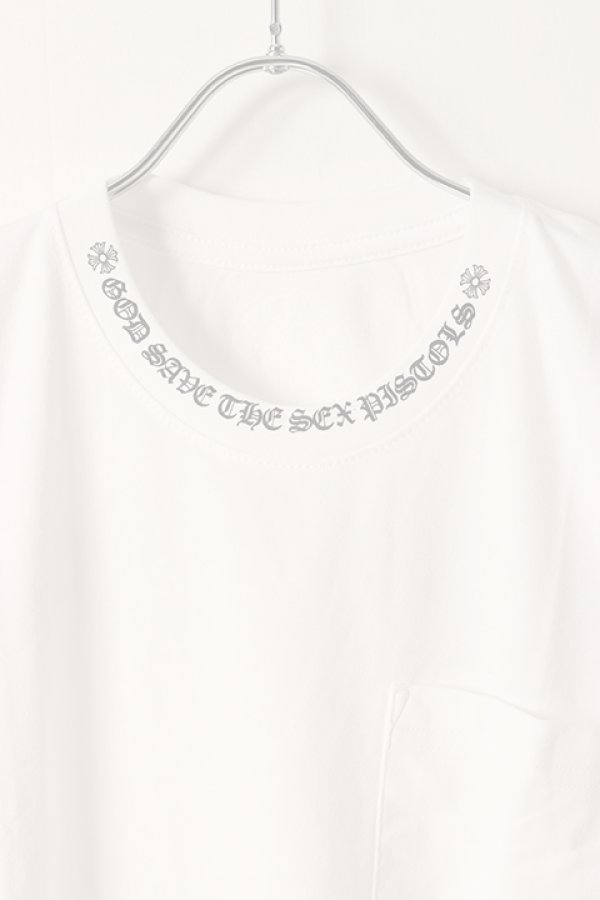 画像5:   CHROME HEARTS クロムハーツ ショートスリーブTシャツ {-BDS}  :CH202403-08-WHT  (5)