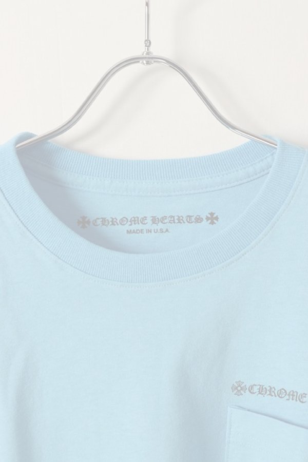 画像7:   CHROME HEARTS クロムハーツ ロングスリーブTシャツ {-BDS}  :CH202403-13-SAX-L  (7)