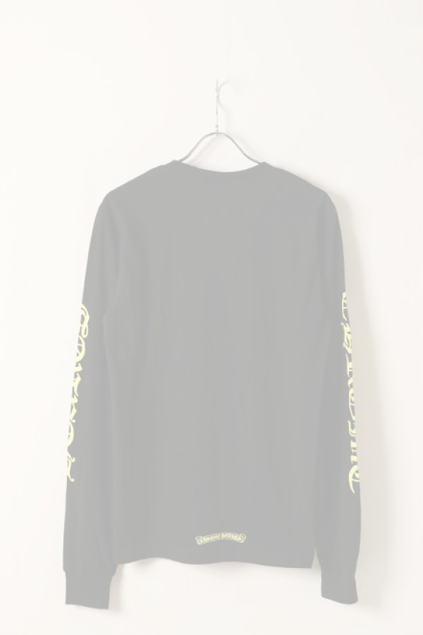 画像6:   CHROME HEARTS クロムハーツ ロングスリーブTシャツ {-BDS}  :CH202403-15-BLK-M  (6)
