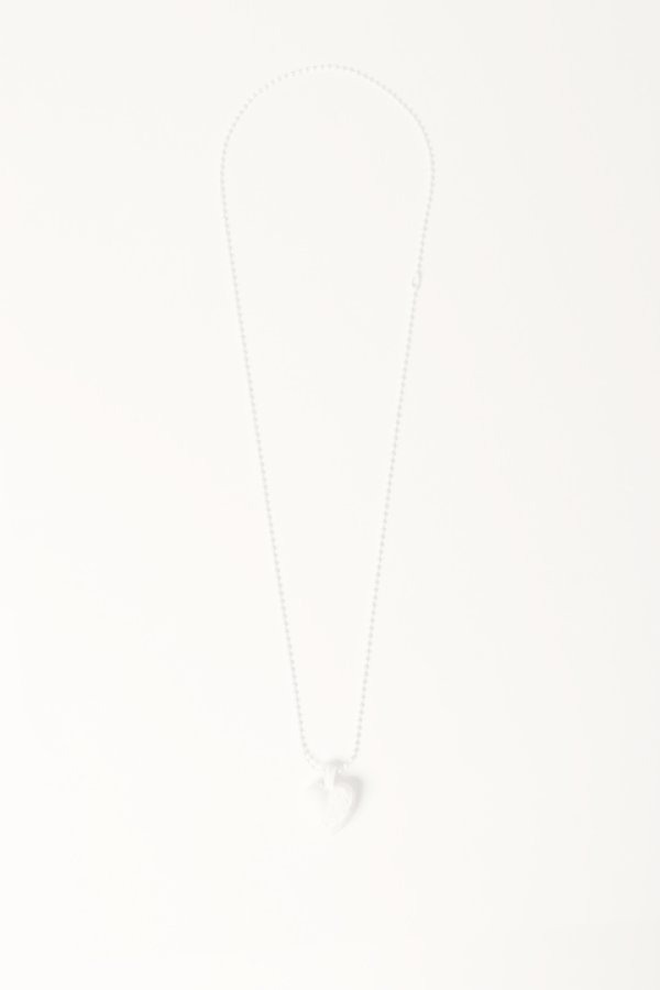 画像2:   CHROME HEARTS クロムハーツ ハートネックレス {-BDS}  :CH202403-19-WHT-F  (2)