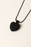 画像1: CHROME HEARTS クロムハーツ ハートネックレス{-BDS} (1)