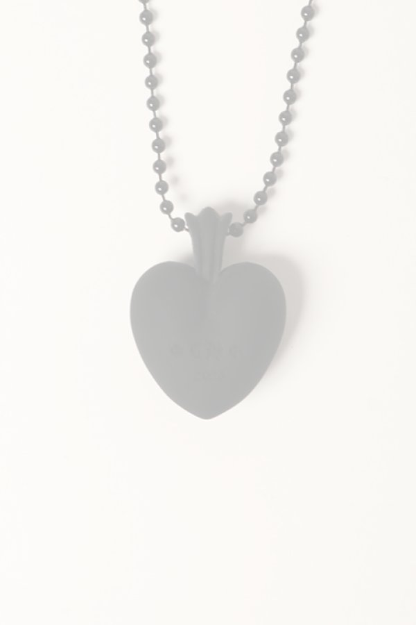 画像4:   CHROME HEARTS クロムハーツ ハートネックレス {-BDS}  :CH202403-20-BLK-F  (4)