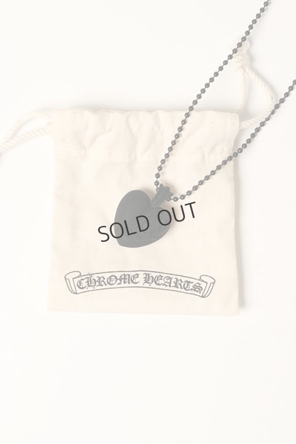 画像5: {SOLD}CHROME HEARTS クロムハーツ ハートネックレス{-BDS} (5)
