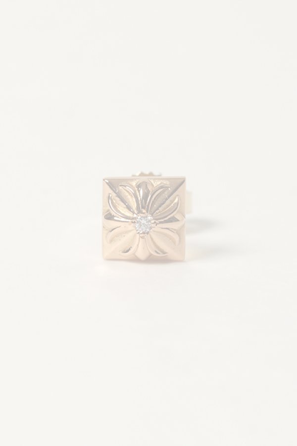 画像2:   CHROME HEARTS クロムハーツ CHプラスピラミッドスタッドピアス（片耳用） {-BDS}  :CH202406-13-F  (2)