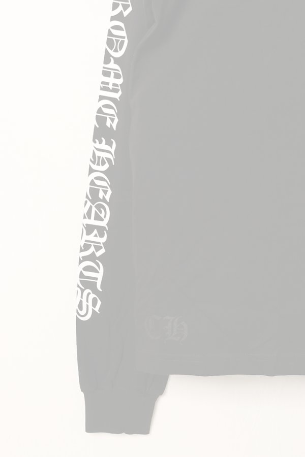 画像4:   CHROME HEARTS クロムハーツ ロングスリーブTシャツ {408129112******564-BDA}  :CH202410-02-BLK-L  (4)