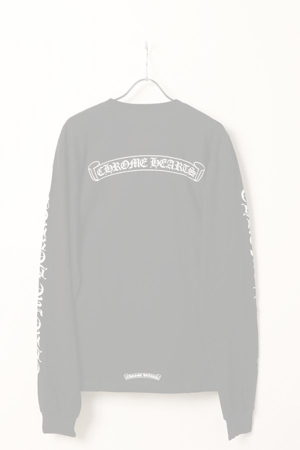 画像6:   CHROME HEARTS クロムハーツ ロングスリーブTシャツ {408129112******564-BDA}  :CH202410-02-BLK-L  (6)