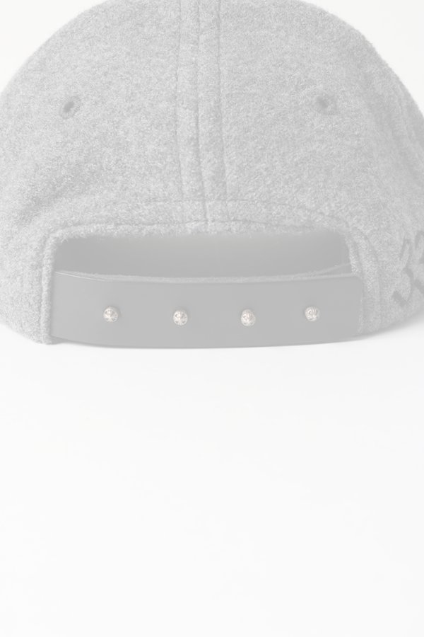 画像8:   CHROME HEARTS クロムハーツ ウール キャップ CHレザーパッチ {-BDA}  :CH202411-01-GRY-F  (8)