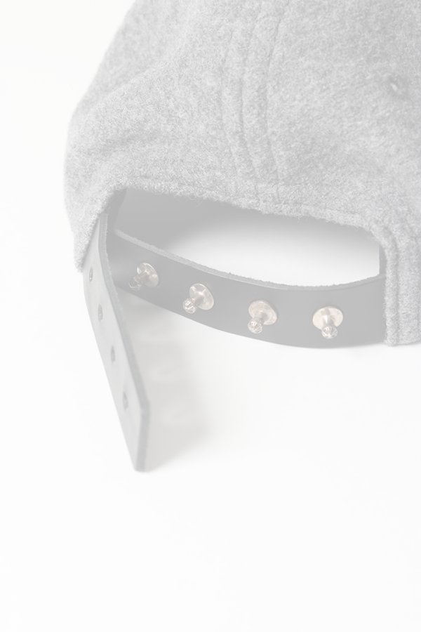 画像11:   CHROME HEARTS クロムハーツ ウール キャップ CHレザーパッチ {-BDA}  :CH202411-01-GRY-F  (11)