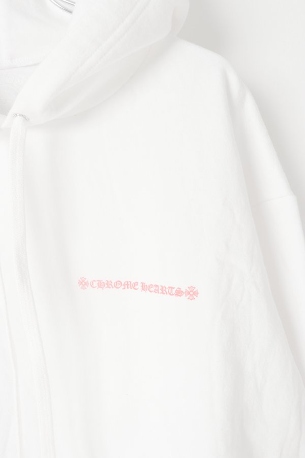 画像3:   CHROME HEARTS クロムハーツ ローリーリンスタークプルオーバーパーカー Laurie Lynn Stark Love You Photo Hoodie {408205573WHT***735-BES}  :CH202501-01-WHT-XL  (3)