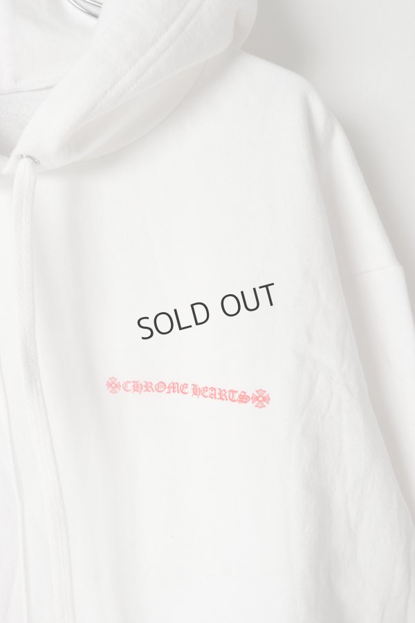 画像3: {SOLD}★海外買付 新品 インボイス付 CHROME HEARTS クロムハーツ ローリーリンスタークプルオーバーパーカー Laurie Lynn Stark Love You Photo Hoodie{408205573WHT***735-BES} (3)
