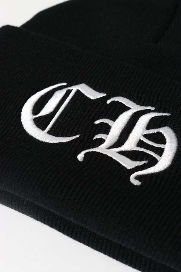 画像3: ★買付 新品 インボイス付 CHROME HEARTS クロムハーツ CH ワッチキャップ{304053702BLKXXX316} (3)