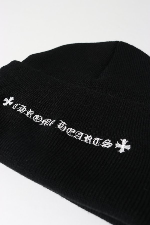 画像4: ★買付 新品 インボイス付 CHROME HEARTS クロムハーツ CH ワッチキャップ{304053702BLKXXX316} (4)
