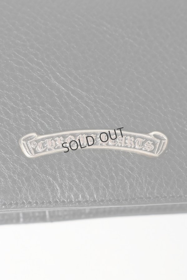 画像4: {SOLD}★海外買付 新品 インボイス付 CHROME HEARTS クロムハーツ ジョーイレザーウォレット Joey Leather Wallet{-BES} (4)